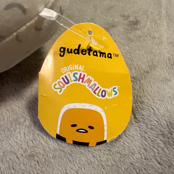 Squishmallows Gudetama Lazy Egg 8” 2022 KellyToy NWT Japanese Sushi Kawaii - Picture 3 of 13